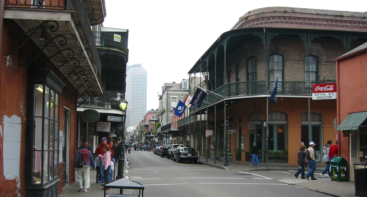 People enjoying walking around New Orleans